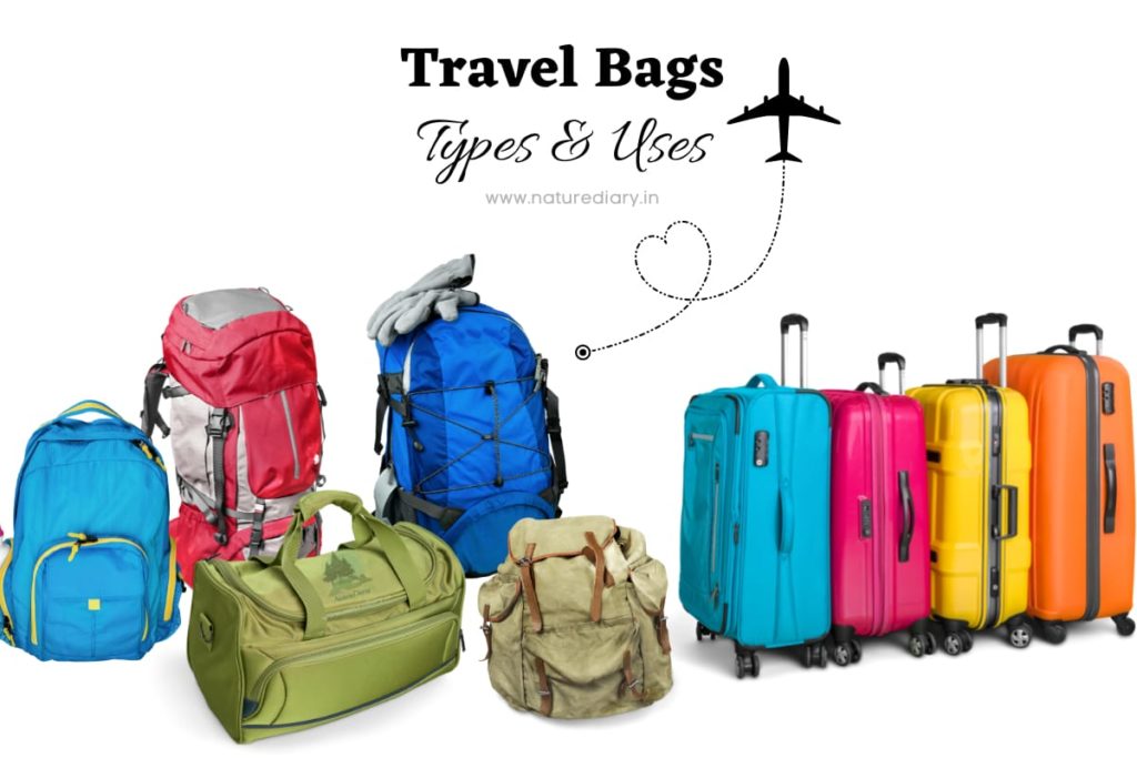 types of travel luggage bags